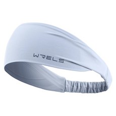 WRELS 健身運動速乾發帶吸汗髮帶, 天空藍, 1個