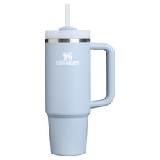 스탠리 퀜처 H2.0 플로우 스테이트 텀블러, 블루 드림 스톤, 887ml, 1개