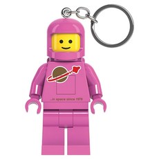 LEGO 太空人迷你公仔鑰匙圈燈 KE10HP, 粉紅色, 1個