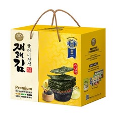 SUNI COOK 順伊奶奶 綜合海苔禮盒, 87g, 1箱