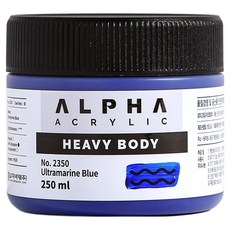 ALPHA COLOR 濃稠體壓克力顏料 單色 B 2350 Ultramarine Blue