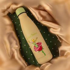 小王子 CINEREPLICAS 不鏽鋼水瓶, 玫瑰莊園, 1個, 500ml