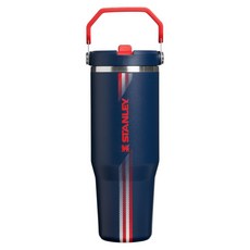STANLEY 經典系列 IceFlow 手提吸管杯 2.0, TEAM 法國, 1個, 880ml
