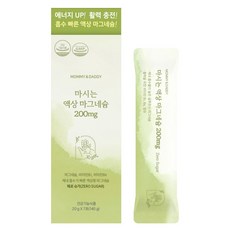 MOMMY&DADDY 飲用液態鎂 200mg, 7冊, 1個