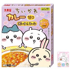 丸美屋 吉依卡哇 玉米甘口咖哩 附卡片, 145g, 1個