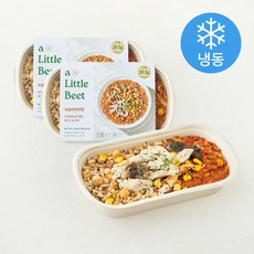 어리틀빗 웜그레인 샐러드 앤 포케 마샬라커리 (냉동), 250g, 2개