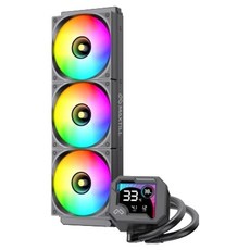 MAXTILL INTEL AMD CPU 水冷散熱器, 黑色, 1個, MAX3000