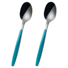 guzzini 西餐餐具 茶匙, 霧面藍, 2個, 單品