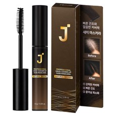 제이숲 프로페셔널 커버업 새치 마스카라 10g, 내추럴 브라운, 1개