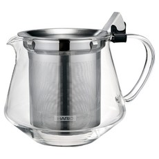하리오 CLEAR BREW POT, 실버, 1개, 600ml