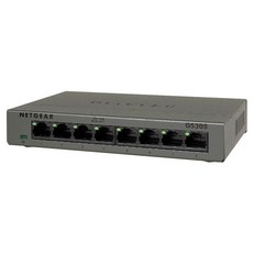 NETGEAR 8埠 Gigabit 交換器 金屬外殼 無風扇, 1個, GS308