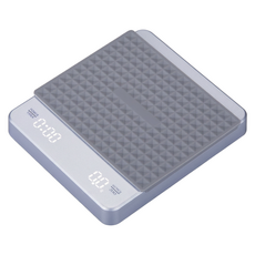 Qore 高精準料理秤 LED計時咖啡電子秤, 藍色, SY4878-BL, 3kg