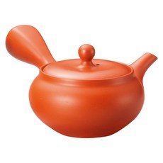 盛正 作平丸急須 日本製, 朱泥色, 1個, 270ml