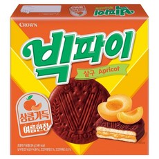 크라운 빅파이 살구, 324g, 1개