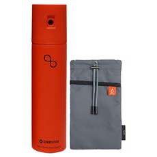 中保防災科技 家庭防護組, 滅火噴霧 ZB-03-22(珊瑚橘) + 防焰束口袋ZB-01-25(石墨灰), 1套