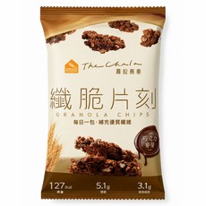 The Chala 蕎拉燕麥 纖脆片刻 燕麥餅乾 巧克力麥芽, 30g, 1個