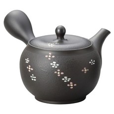 常滑燒 春秋作 急須壺 日本製 Y-226, 粉白小花, 1個, 350ml
