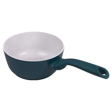TVS 인덕션 세라미카 편수냄비, 딥그린, 1개, 18cm