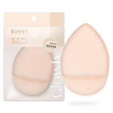 BEAUTY THREE 永和三美人 台灣公司貨 手套洗臉撲 水滴款, 1件, 淺粉色