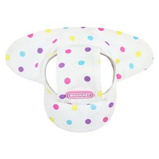 Mooki Pet 彩色波點涼感遮陽帽 MK26107 貓狗通用, 米白色, 1個