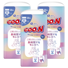 GOO.N 大王 長時間防漏褲型紙尿褲 12~22kg, 114片, XL