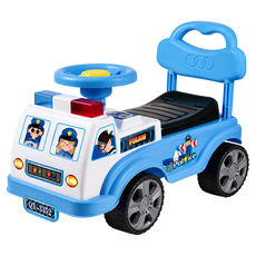 PLAYFUL TOYS 頑玩具 警察嚕嚕車, 藍色, 1個