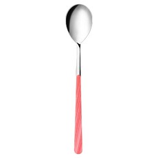 네바 316 샤이니 커트러리 티스푼, 마블 코랄핑크, 1개