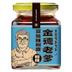 KDPAPA 金德老爹 輕辣豆豉辣椒醬, 200g, 1個