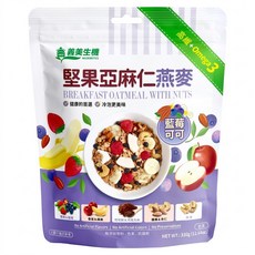 義美生機 堅果亞麻仁燕麥 藍莓可可, 330g, 1個