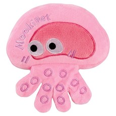 Mooki Pet 章魚吐司響紙發聲玩具 MK26064 貓狗通用, 粉色, 1個