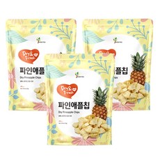 자연트리 동결건조 파인애플, 13g, 3개