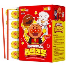 아텍스 호빵맨 대용량 밴드 표준형, 1개, 100개입