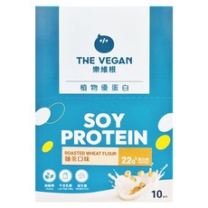 THE VEGAN 樂維根 經典植物優蛋白粉 隨身包 麵茶, 40g, 10個
