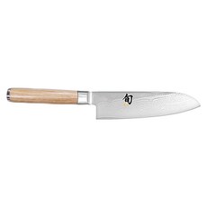 KAI 貝印 SHUN 旬 三德鋼刀 DM-0702W, 白蠟木色, 1個