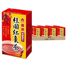 義美 桂圓紅棗茶, 1箱, 24個裝, 250ml