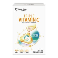 my Beauty Diary 我的美麗日記 活能抗老淨亮面膜, 1組, 5入