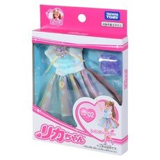 TAKARA TOMY Licca 莉卡娃娃 彩虹星星紗裙洋裝組 LA29844, LD-16, 1個