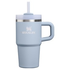 스탠리 퀜처 H2.0 플로우 스테이트 손잡이 텀블러, 블루 드림 스톤, 591ml, 1개