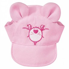Care Bears 正版授權 寵物透氣遮陽帽, 粉紅色, 1個