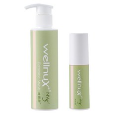 WellnuX 維妮舒 NV5+私密基礎清潔保養組 原液芬露 30ml + 浴潔露 150ml, 1組