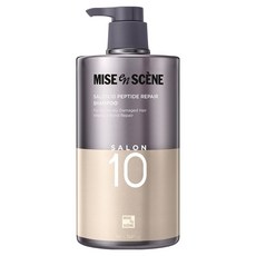 미쟝센 살롱10 펩타이드 리페어 단백질 손상 샴푸 대용량, 990ml, 1개