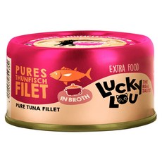 Lucky Lou 鮮肉燉罐, 70g, 1個, 鮪魚
