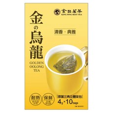 KING PING BEST TEA 金品茗茶 金的烏龍茶, 4g, 1套, 10個裝