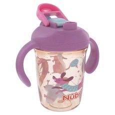 Nuby 雙飲學習杯, 臘腸狗, 1個, 240ml
