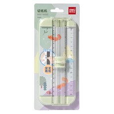 델리 휴대용 셀프 재단기, 그린, A6