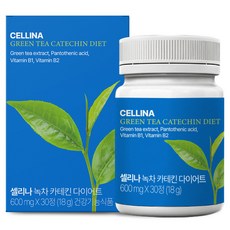 셀리나 녹차 카테킨 다이어트 18g, 1개, 30정