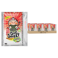 TAO KAE NOI 小老板 大厚片海苔口袋包 辣味, 22.4g, 48個