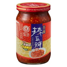 德記 香辣辣豆瓣醬 全素, 350g, 1個