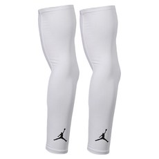 NIKE 耐吉 JORDAN 喬丹 DRI-FIT 臂套 JKS04101SM, 白色, 1套