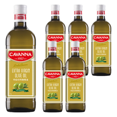 CAVANNA 康萬納 特級初榨橄欖油, 6個, 1L